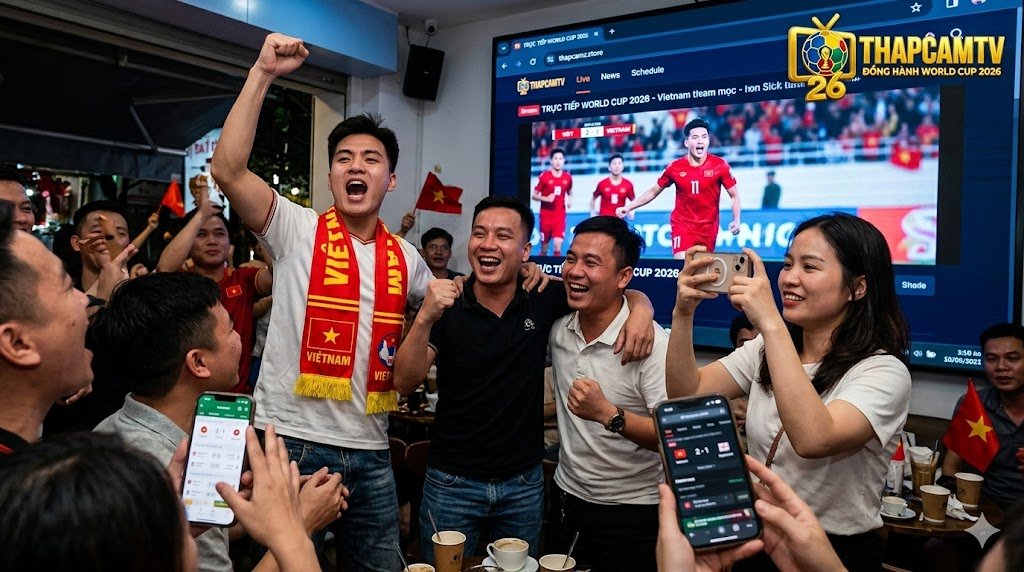 Thapcamtv, điểm đến số 1 cho người hâm mộ bóng đá Việt Nam, nơi kết nối hàng triệu nhịp đập đam mê, khơi dậy sứ mệnh mang đến trải nghiệm thể thao miễn phí.
