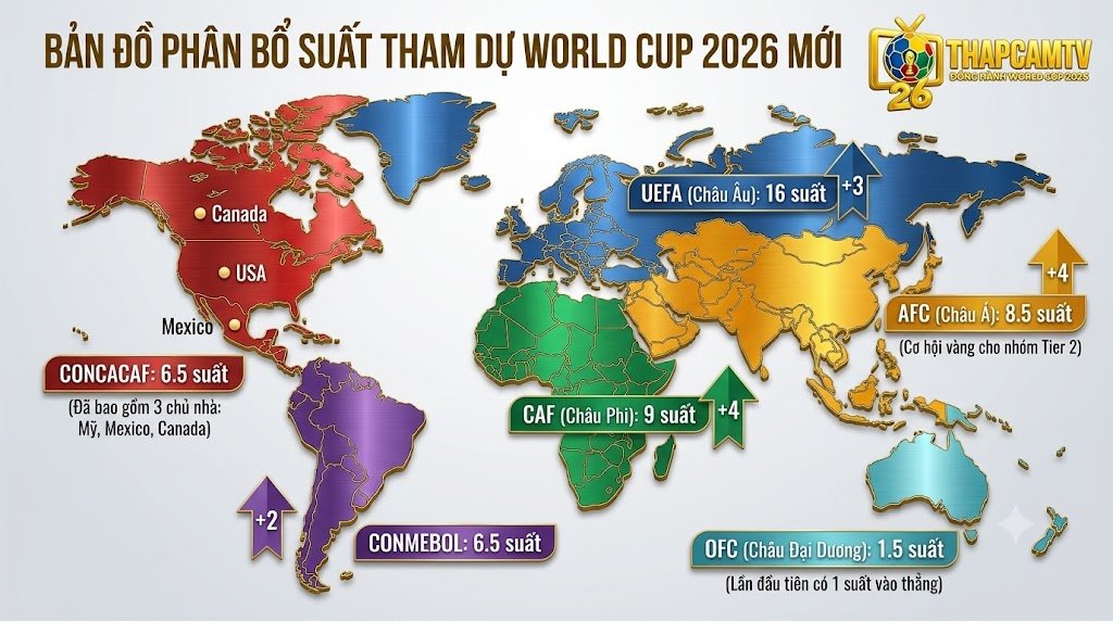 Thể Thức World Cup 2026: Phân Tích 48 Đội & Cấu Trúc 104 Trận Đấu