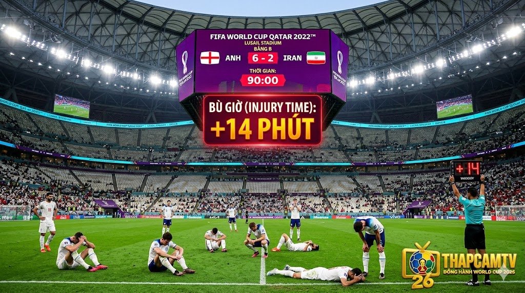 Thời gian bù giờ trong bóng đá: Bản chất, Chiến thuật & Luật FIFA 2026